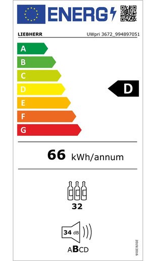 Liebherr hladnjak za vino UWpri 3672 Vinidor Selection