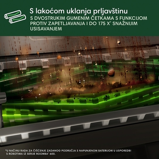 iRobot Roomba Max 705 Combo Robot + Baza AutoWash, crni