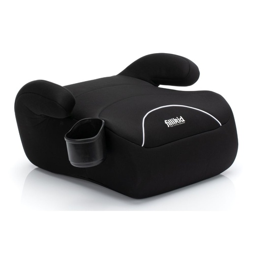 Fillikid Booster/sjedalo za auto s držačem za čašu (125-150 cm), crna