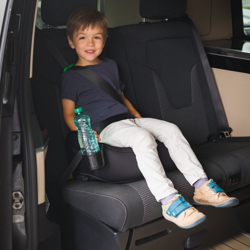 Fillikid Booster/sjedalo za auto s držačem za čašu (125-150 cm), crna