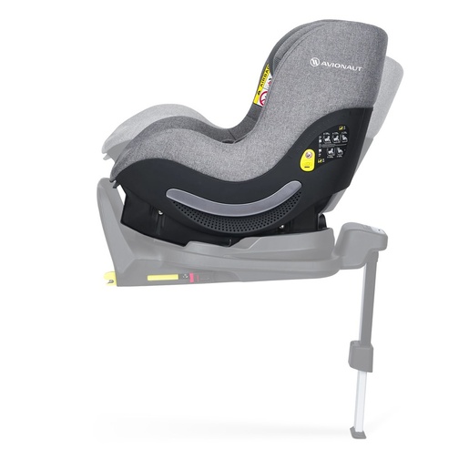 Autosjedalica Avionaut AeroFix Airflow (0-18,5 kg), Grey