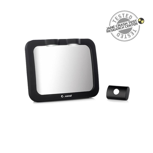 Jane ogledalo za auto 360 s LED svjetlom + daljinski