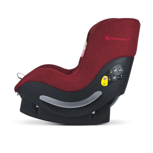 Autosjedalica Avionaut AeroFix RWF Airflow (0-18,5 kg), Red