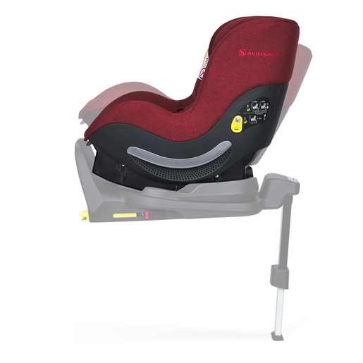 Autosjedalica Avionaut AeroFix RWF Airflow (0-18,5 kg), Red