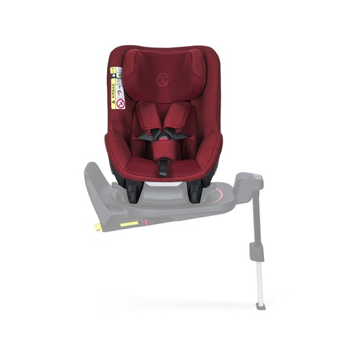 Autosjedalica Avionaut AeroFix RWF Airflow (0-18,5 kg), Red