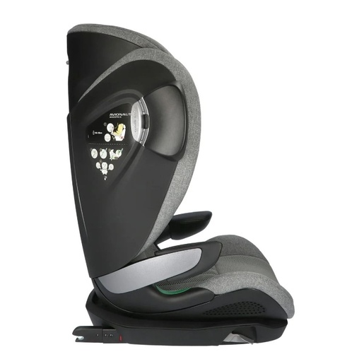 Autosjedalica Avionaut MaxSpace AirFlow+ Isofix 15-50 kg (100-150 cm), Grey