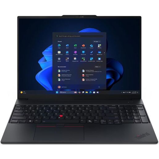 Lenovo ThinkPad E16 Gen 3, 21SR0083SC, 16" WUXGA, Intel Core Ultra 7 255H, 32GB RAM, 1TB PCIe NVMe SSD, Intel Arc Graphics, FreeDOS, laptop
