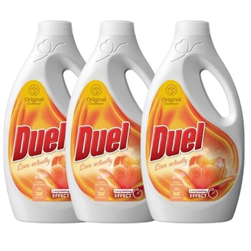 Duel omekšivač za rublje Love Actually 2,45 l, 3 komada