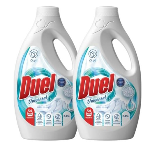 Duel tekući deterdžent Universal 2,45 l, 2 komada