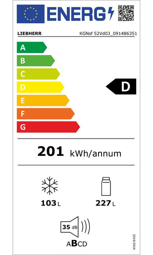 Liebherr hladnjak KGNsf 52Vd03 Pure