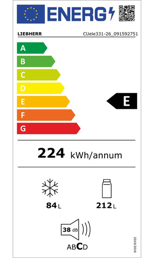 Liebherr hladnjak CUele331-26