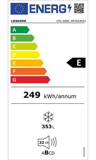 Liebherr zamrzivač CFe 2080 Pure