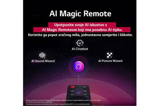 LG 83" OLED AI TV OLED83B53LA, 4K UHD, webOS Smart TV, Dolby Vision