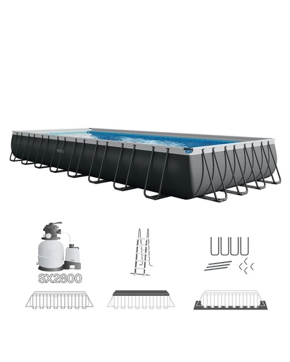 INTEX Ultra XTR pravokutni bazen set, 975x488x132 cm