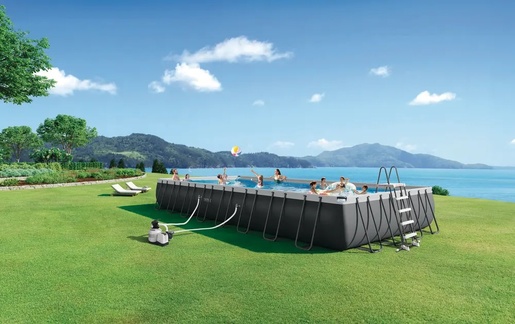 INTEX Ultra XTR pravokutni bazen set, 975x488x132 cm