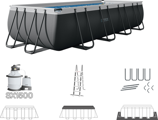 INTEX Ultra XTR pravokutni bazen set, 549x274x132 cm