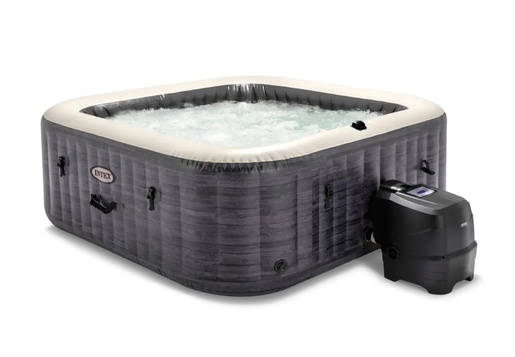 INTEX Greystone Deluxe Square Bubble Spa, masažni bazen za 6 osoba