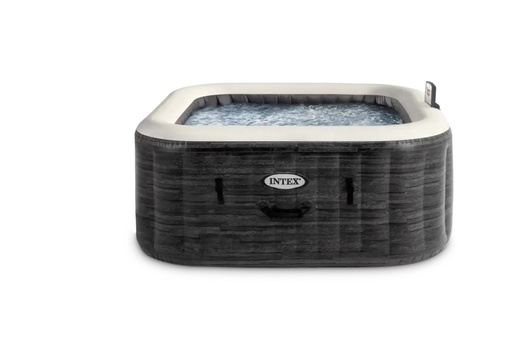INTEX Greystone Deluxe Square Bubble Spa, masažni bazen za 4 osobe