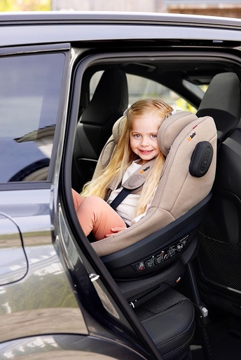 BeSafe autosjedalica Beyond2 360, Dark Sand SoftBreeze