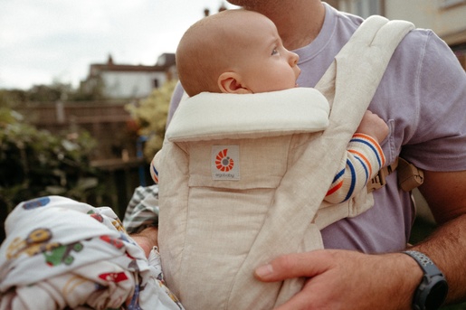Ergobaby Omni Deluxe Linen nosiljka, Natural Linen