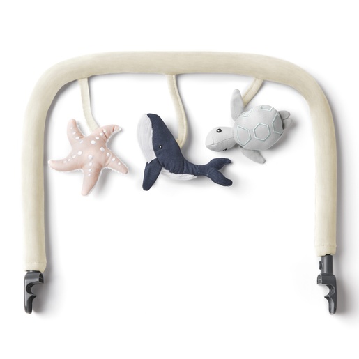 Ergobaby Evolve Ocean Wonders, luk s igračkama, Cream Cream