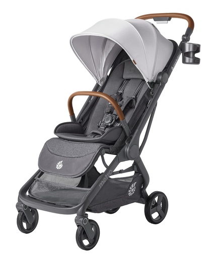 Ergobaby Metro 3 Deluxe kompaktna gradska kolica, Pearl Grey