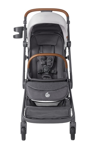 Ergobaby Metro 3 Deluxe kompaktna gradska kolica, Pearl Grey