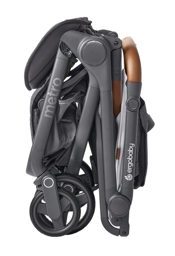 Ergobaby Metro 3 Deluxe kompaktna gradska kolica, Pearl Grey