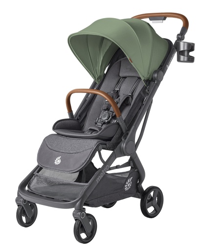 Ergobaby Metro 3 Deluxe kompaktna gradska kolica, Willow Green