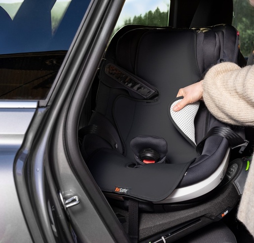 BeSafe zračna podloga za autosjedalicu, tamno siva