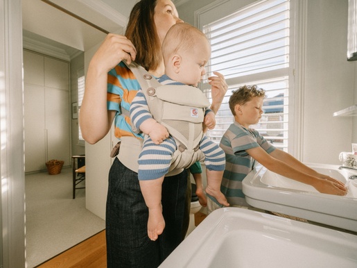 Ergobaby Omni Classic Mesh nosiljka, Natural Beige