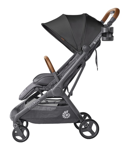 Ergobaby Metro 3 Deluxe kompaktna gradska kolica, Jet Black