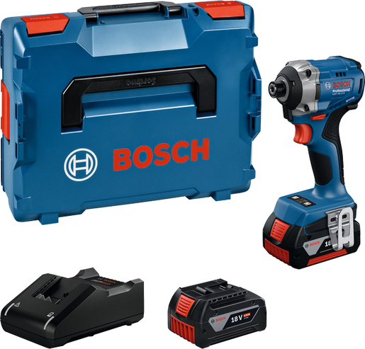 BOSCH Professional aku udarni odvijač GDR 18V-215, 2x4.0Ah, L-BOXX