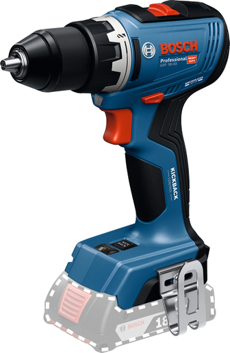 BOSCH Professional aku bušilica-izvijač GSR 18V-65, solo alat, karton