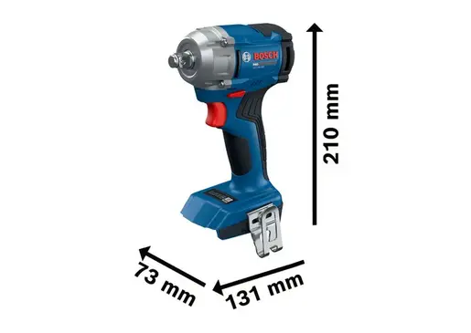 BOSCH Professional aku udarni odvijač GDS 18V-350, 2x4.0Ah, L-kovčeg