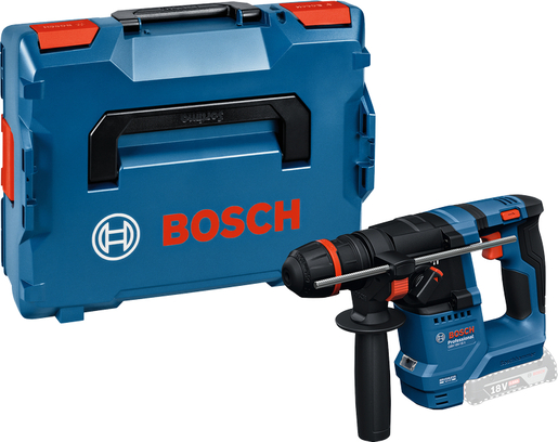 BOSCH Professional aku bušaći čekić GBH 18V-18 X, solo alat, L-BOXX