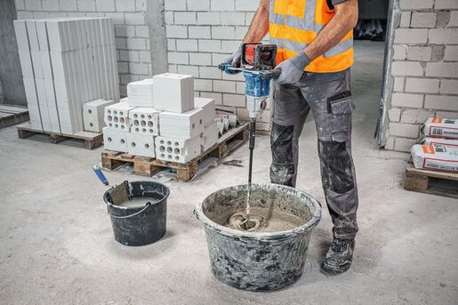 BOSCH Professional aku mješač GRW 18V-160, solo alat, karton