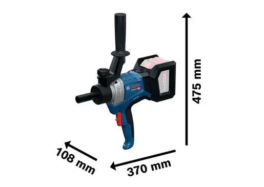 BOSCH Professional aku mješač GRW 18V-120, solo alat, karton