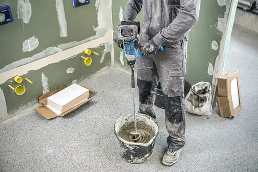 BOSCH Professional aku mješač GRW 18V-120, solo alat, karton