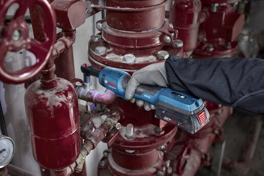 BOSCH Professional aku čegrtaljka GRC 18V-60, 2x2.0Ah, brzi punjač, L-BOXX