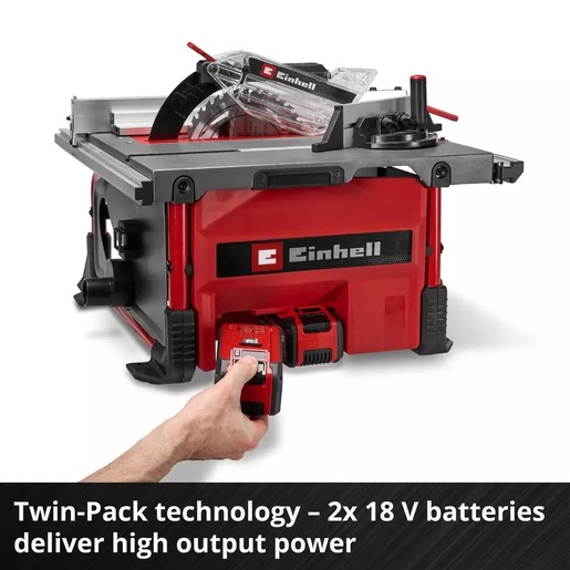 EINHELL akumulatorska stolna kružna pila TE-TS 36/8 T Li-Solo, 2x18V, 3800 okretaja/min., Ø 210mm
