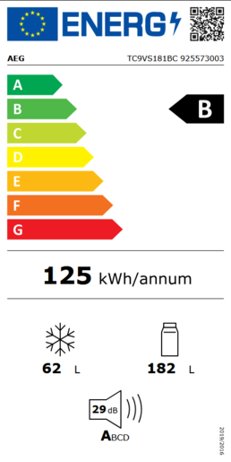 AEG hladnjak TC9VS181BC