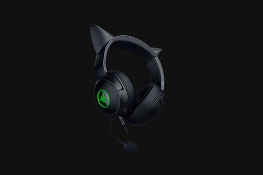 Razer Kraken Kitty V2, žične slušalice, on-ear, crne, RZ04-04730100-R3M1