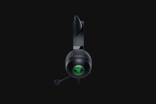 Razer Kraken Kitty V2, žične slušalice, on-ear, crne, RZ04-04730100-R3M1