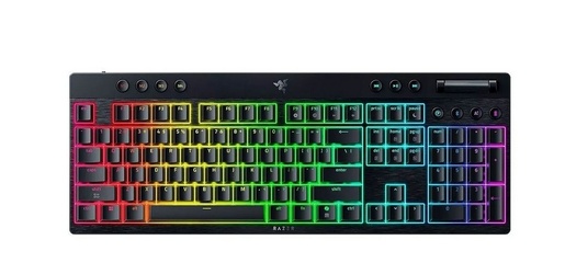 Razer BlackWidow V4 Low-Profile Tenkeyless HyperSpeed, US ANSI, bežična low-profile mehanička tipkovnica, veličina TKL, RZ03-05451000-R3W1