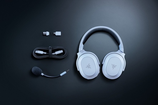 Razer Barracuda X Chroma, bežične slušalice, on-ear, bijele, RZ04-05220200-R3M1