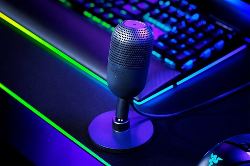 Razer Seiren V3 Mini, gaming mikrofon, crni, RZ19-05050100-R3M1
