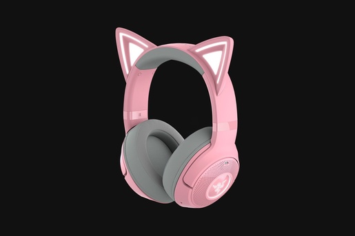 Razer Kraken Kitty V2 BT, bežične slušalice, on-ear, Quartz Edition, RZ04-04860100-R3M1