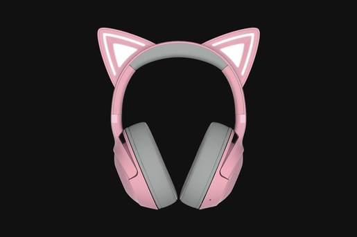 Razer Kraken Kitty V2 BT, bežične slušalice, on-ear, Quartz Edition, RZ04-04860100-R3M1