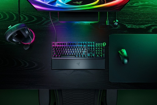 Razer Huntsman V3 Pro, Analog Optical switch, UK ISO, žična mehanička tipkovnica, puna veličina, RZ03-04970300-R3W1